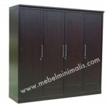 Lemari Pakaian Minimalis 4 Pintu MM101