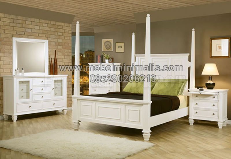 Foto Tempat Tidur Kayu Minimalis MJ-TTM 192